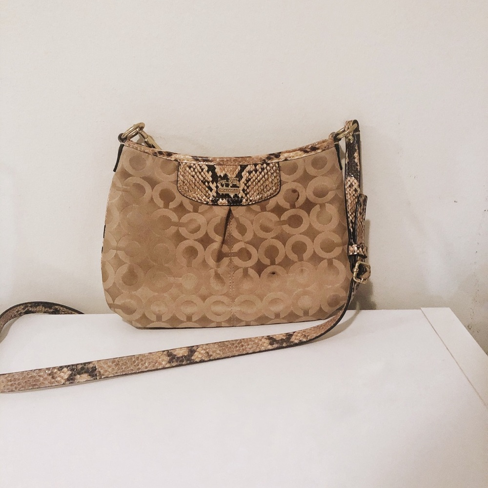 Coach cross body bag